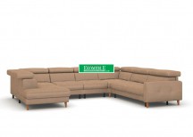 Bydgoskie Meble - Goya narożnik 1,5HT/BK- TE-1,5RF-1,5RF-TE-3F 